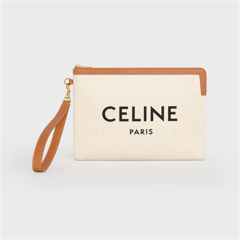 celine small pouch with strap|SMALL LEATHER GOODS WOMEN .